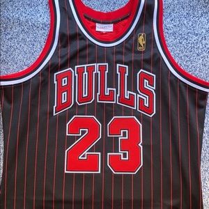 Authentic Mitchell & Ness Michael Jordan Jersey